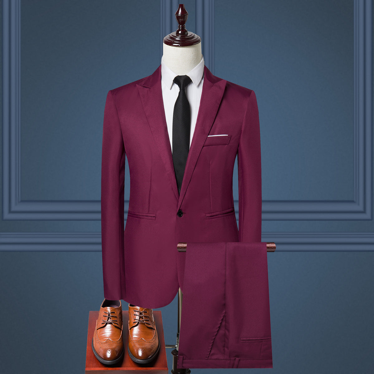 Foreign trade wholesale new men's fashion business casual suit groom best man suit jacket wholesale