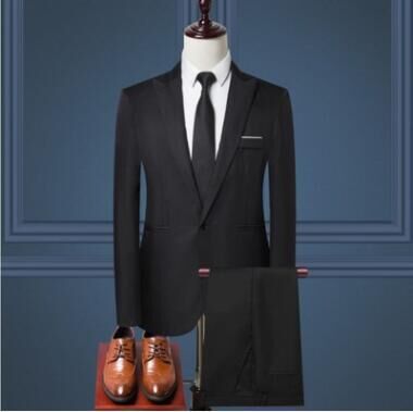 Foreign trade wholesale new men's fashion business casual suit groom best man suit jacket wholesale