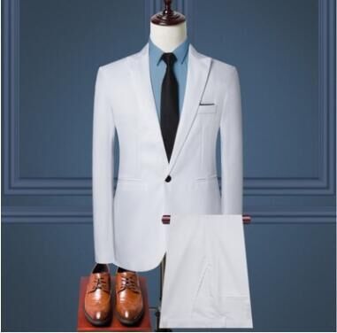 Foreign trade wholesale new men's fashion business casual suit groom best man suit jacket wholesale