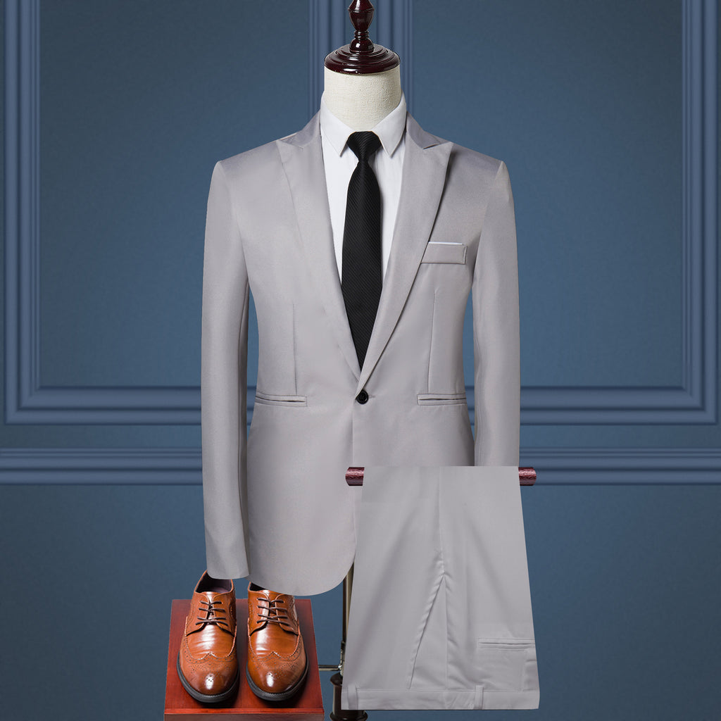 Foreign trade wholesale new men's fashion business casual suit groom best man suit jacket wholesale