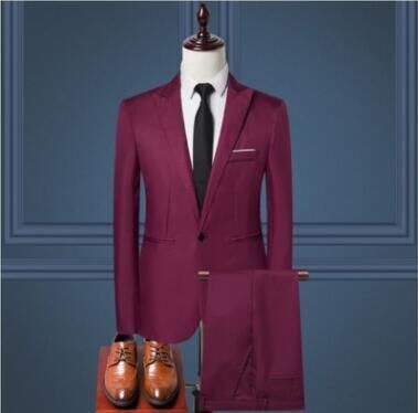 Foreign trade wholesale new men's fashion business casual suit groom best man suit jacket wholesale