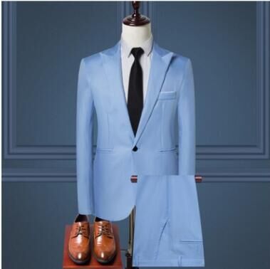 Foreign trade wholesale new men's fashion business casual suit groom best man suit jacket wholesale