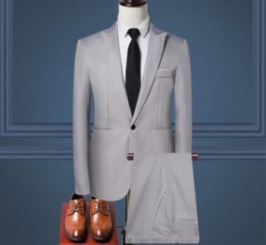 Foreign trade wholesale new men's fashion business casual suit groom best man suit jacket wholesale