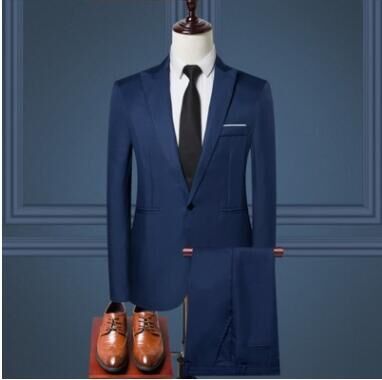Foreign trade wholesale new men's fashion business casual suit groom best man suit jacket wholesale