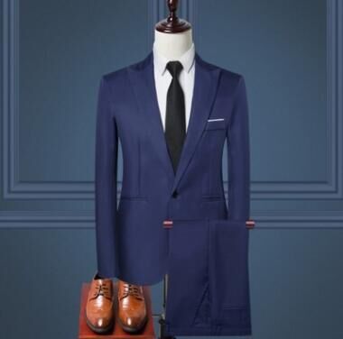 Foreign trade wholesale new men's fashion business casual suit groom best man suit jacket wholesale