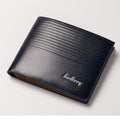 Baellerry New Men's Short Wallet Youth Horizontal Style Men's High-End Wallet Multi-Card Slot Card Holder for Men