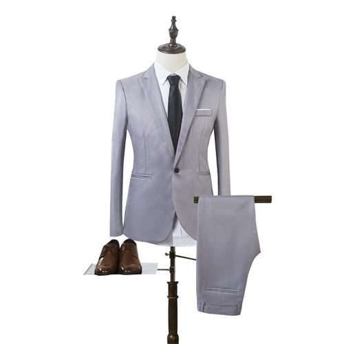 2022 autumn and winter hot sale men's fashion business suit suit one button bridegroom best man suit jacket