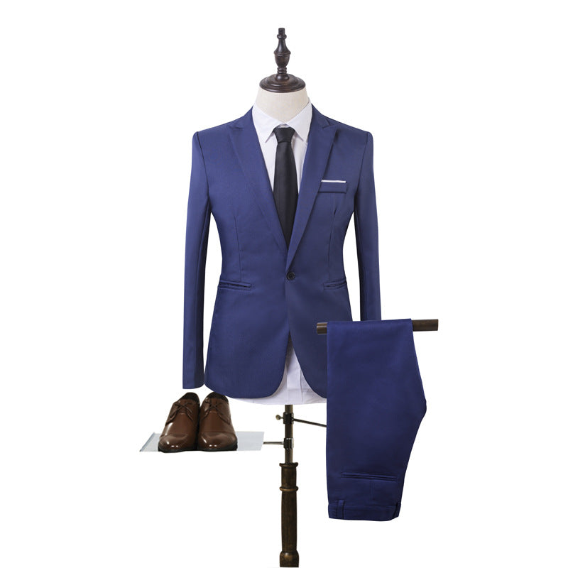 2022 autumn and winter hot sale men's fashion business suit suit one button bridegroom best man suit jacket