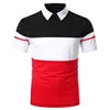 Men Polo Men Shirt Short Sleeve Polo Shirt Contrast Color Polo New Clothing Summer Streetwear Casual Fashion Men Tops