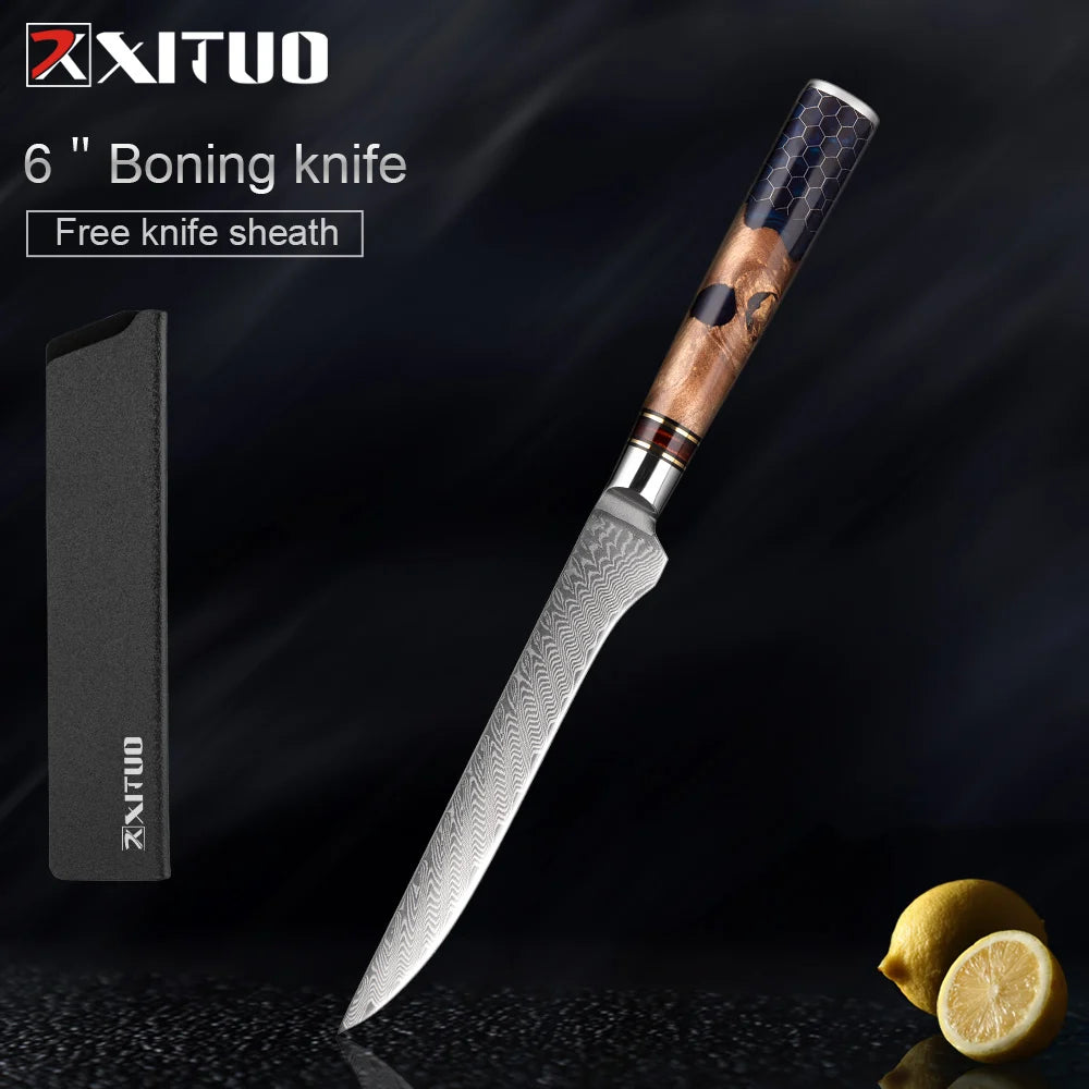 Set de Cuchillos Damascus 67 Capas
