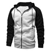 Liu Ming Fashionable 2025 New Fashion Men Casual Contrast Color Zipper Hooded Coats Clothing Sweatshirts