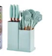 Set de Utensilios de Cocina de Silicona 19 Piezas