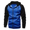 Liu Ming Fashionable 2025 New Fashion Men Casual Contrast Color Zipper Hooded Coats Clothing Sweatshirts