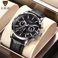 LIGE Fashion Watches for Men Top Brand Fashion Business Men's Sports Watches Quartz Watches Men Reloj Hombre