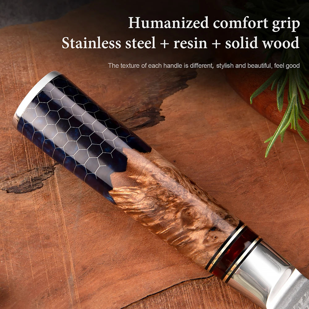 Set de Cuchillos Damascus 67 Capas