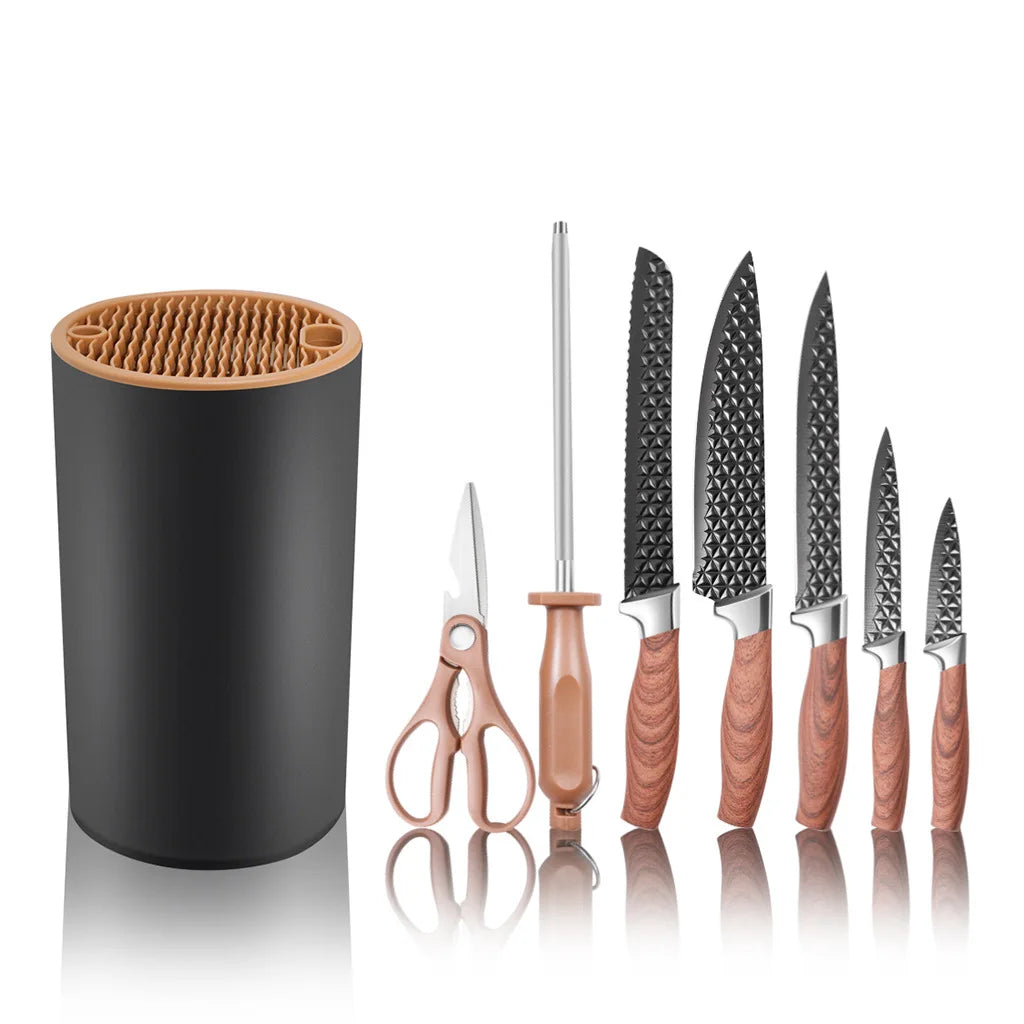 Set de Cuchillos de Cocina Japoneses 7 Piezas