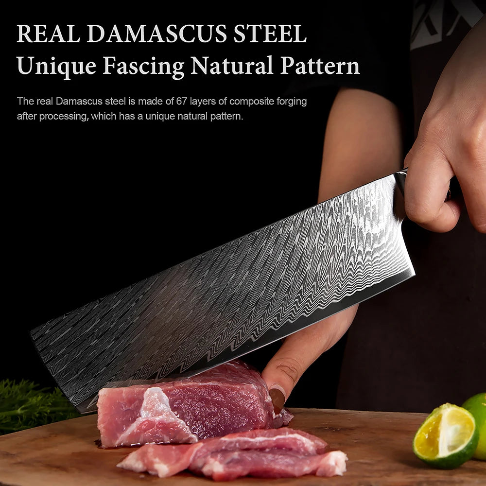 Set de Cuchillos Damascus 67 Capas
