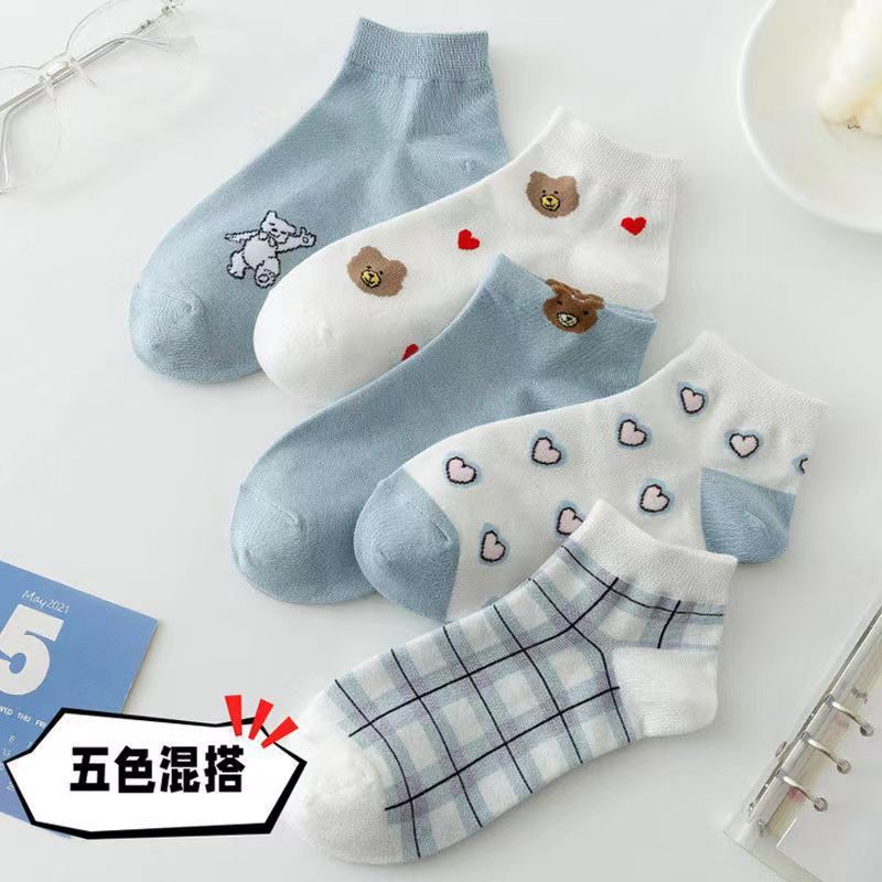 One-Piece Drop-Shipping Men's and Women's Four-Season Anti-Odor and Sweat-Absorbent Short Socks Disposable Socks Men's Welfare Cotton Socks