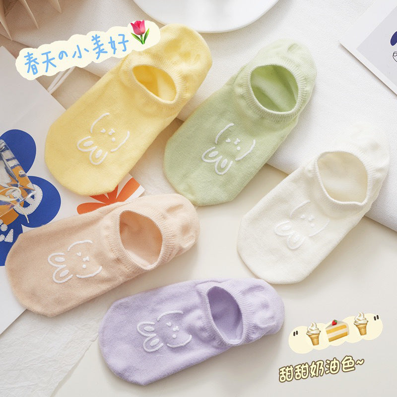One-Piece Drop-Shipping Men's and Women's Four-Season Anti-Odor and Sweat-Absorbent Short Socks Disposable Socks Men's Welfare Cotton Socks