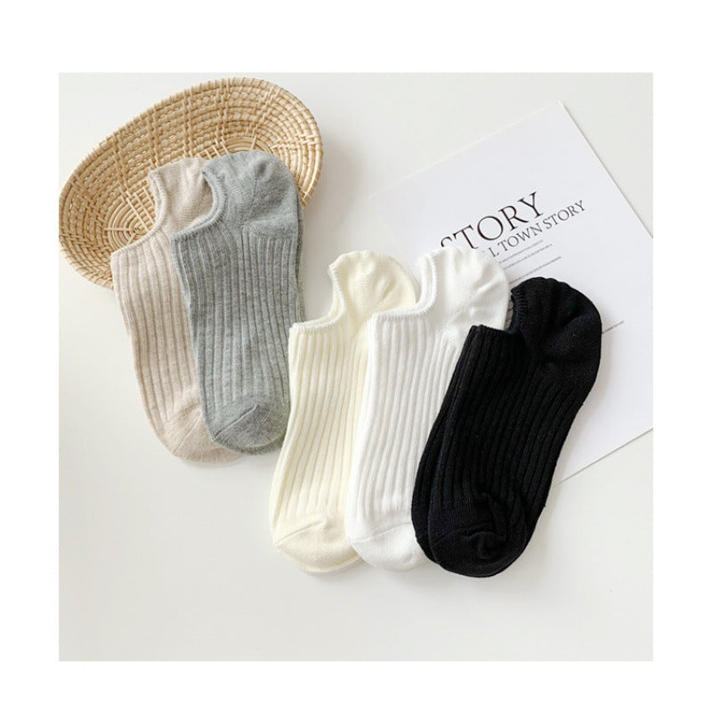 One-Piece Drop-Shipping Men's and Women's Four-Season Anti-Odor and Sweat-Absorbent Short Socks Disposable Socks Men's Welfare Cotton Socks