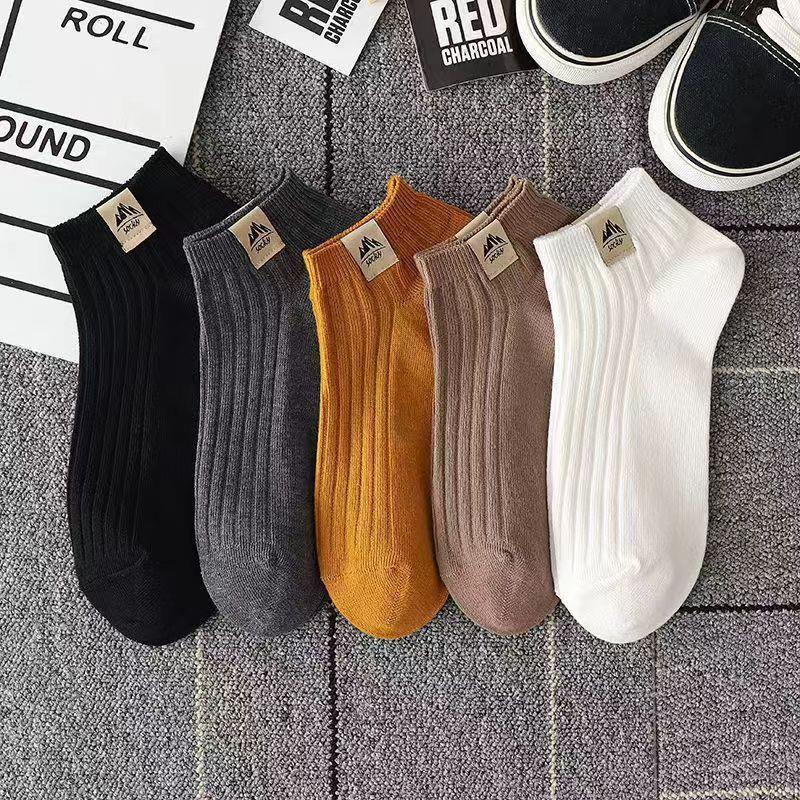 One-Piece Drop-Shipping Men's and Women's Four-Season Anti-Odor and Sweat-Absorbent Short Socks Disposable Socks Men's Welfare Cotton Socks