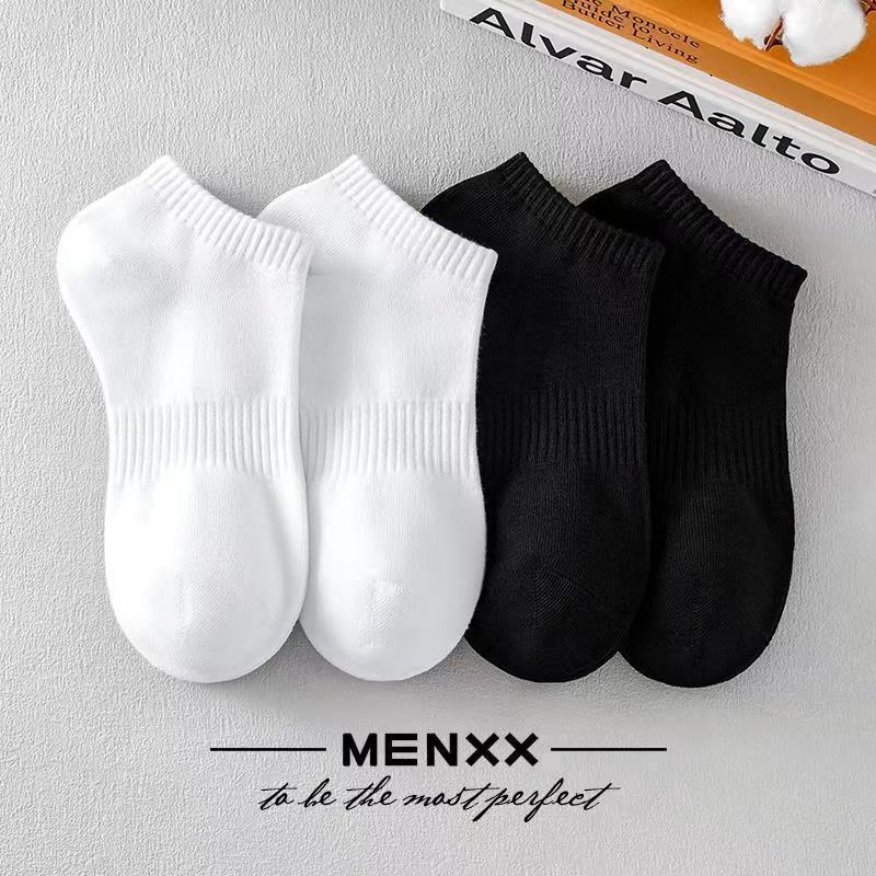 One-Piece Drop-Shipping Men's and Women's Four-Season Anti-Odor and Sweat-Absorbent Short Socks Disposable Socks Men's Welfare Cotton Socks