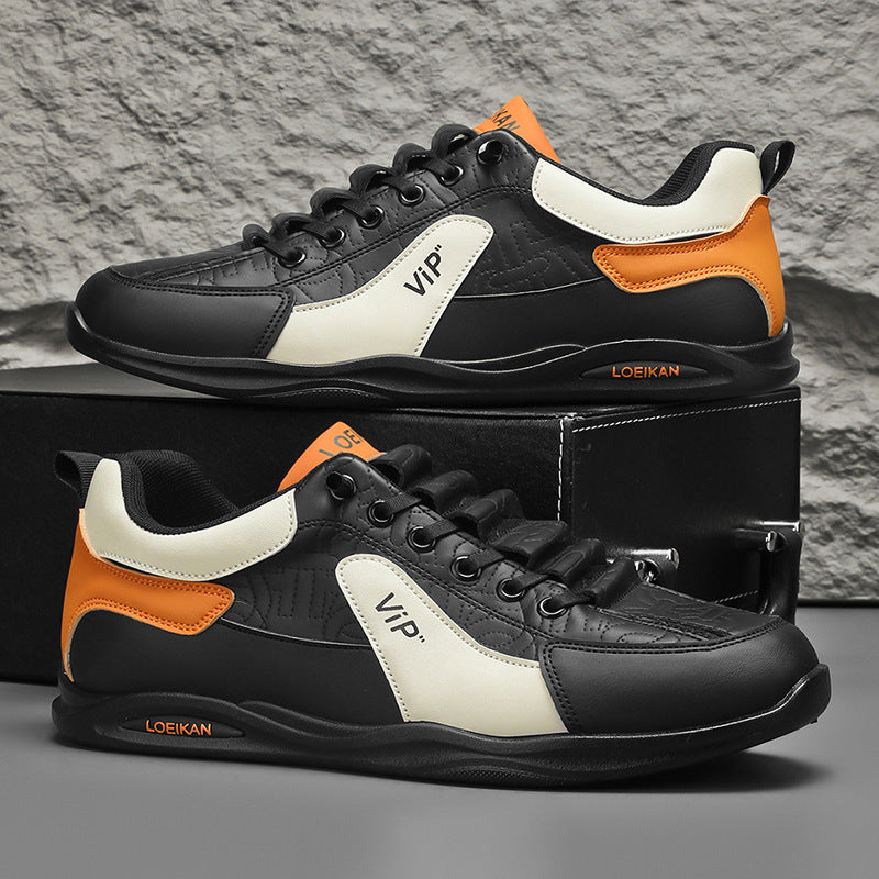 Slip-on Men's Shoes Spring 2025 New Casual Sneakers Men's Fashion Contrast Color Sneakers Outdoor Sports Forrest Gump Shoes