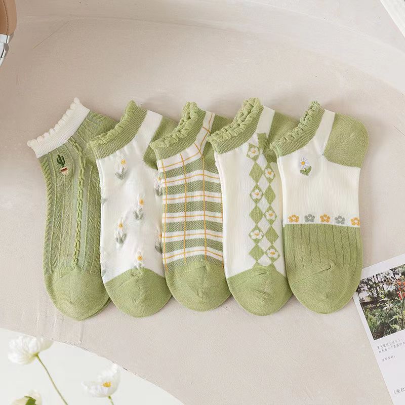 One-Piece Drop-Shipping Men's and Women's Four-Season Anti-Odor and Sweat-Absorbent Short Socks Disposable Socks Men's Welfare Cotton Socks