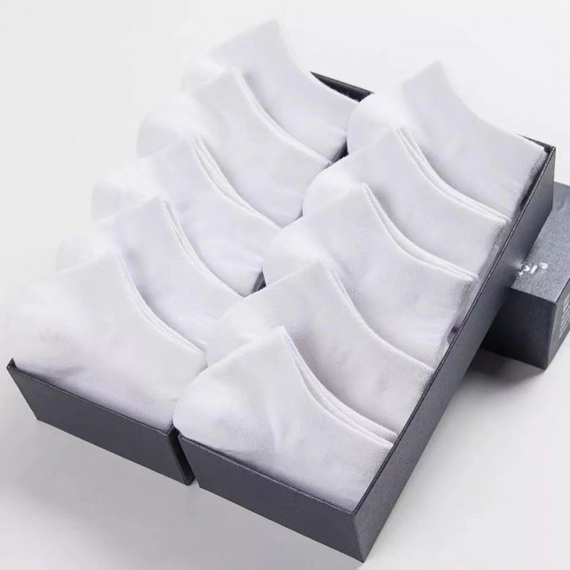One-Piece Drop-Shipping Men's and Women's Four-Season Anti-Odor and Sweat-Absorbent Short Socks Disposable Socks Men's Welfare Cotton Socks