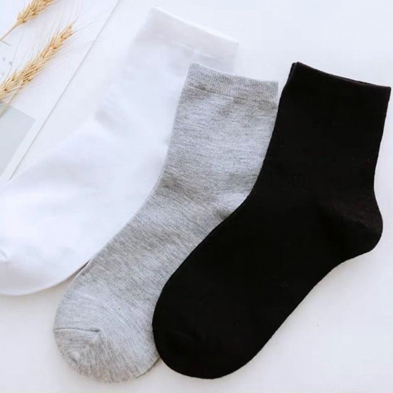 One-Piece Drop-Shipping Men's and Women's Four-Season Anti-Odor and Sweat-Absorbent Short Socks Disposable Socks Men's Welfare Cotton Socks