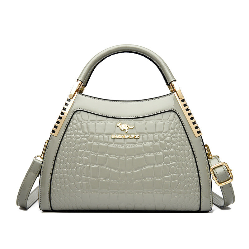 Bags Women's Bags Crocodile Pattern Handbags 2025 Foreign Trade New Trendy Ladies Handbags Women's Shoulder Bags
