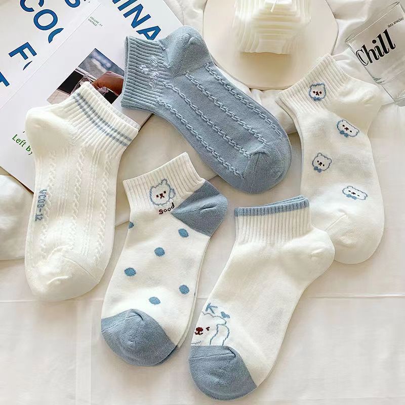 One-Piece Drop-Shipping Men's and Women's Four-Season Anti-Odor and Sweat-Absorbent Short Socks Disposable Socks Men's Welfare Cotton Socks