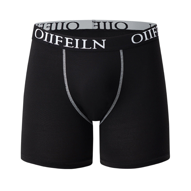 Cross-Border Overseas Platform Specially Designed for American Size Men's Sports Elastic Mid-Length Underwear, Casual and Versatile Cycling Shorts for Men
