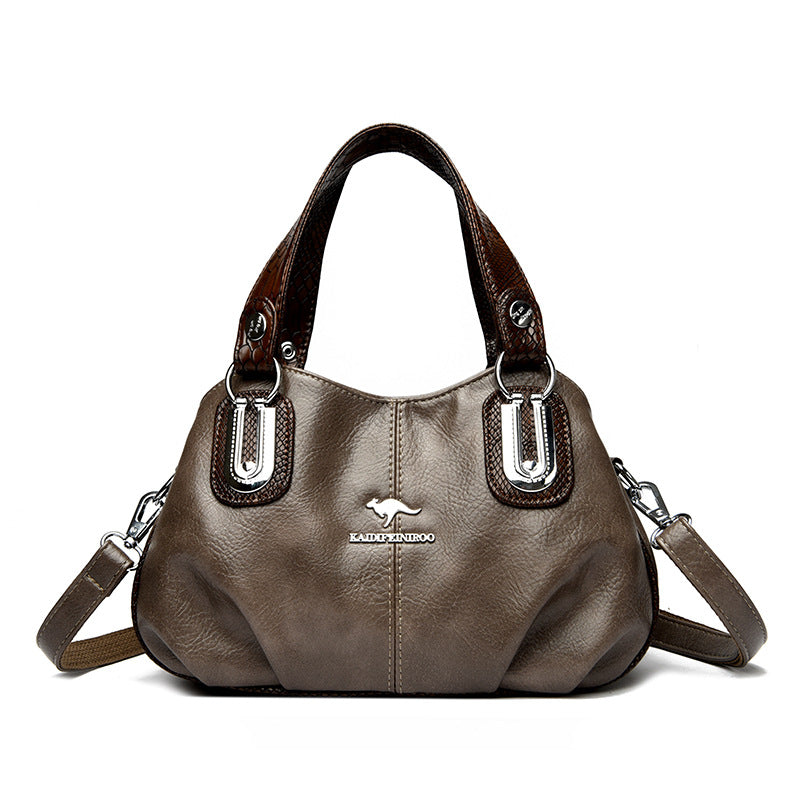 Handbag for Women 2025 New Style Women's Shoulder Crossbody Bag Fashionable and Versatile Middle-Aged and Elderly Mother's Handbag Small Shoulder Bag