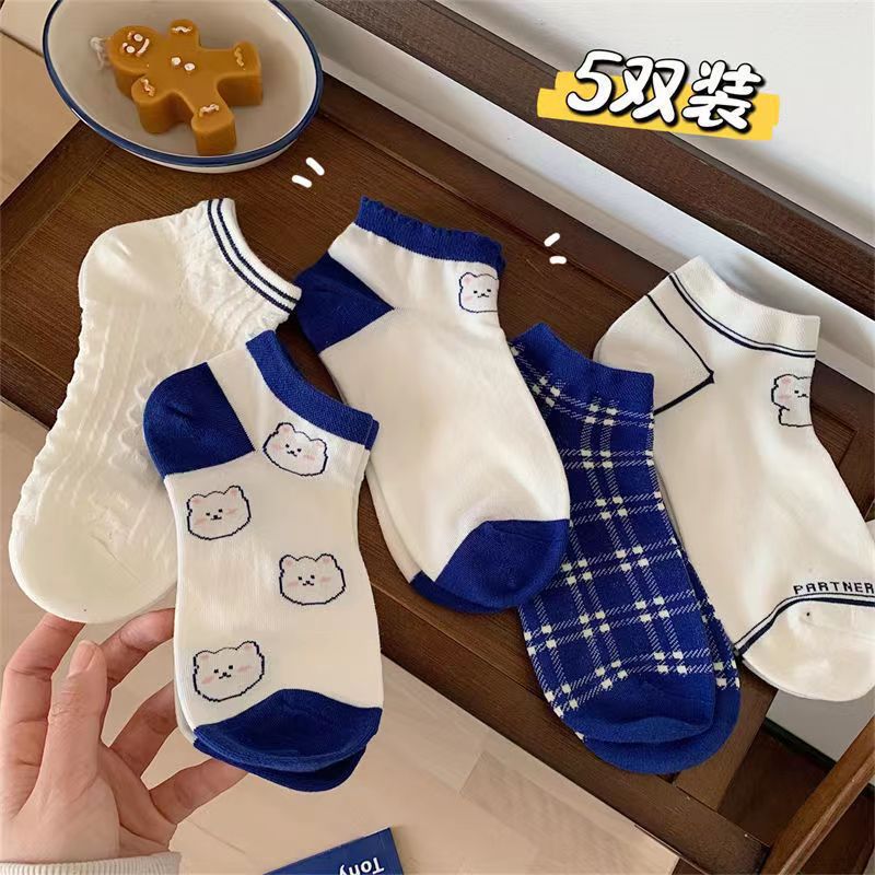 One-Piece Drop-Shipping Men's and Women's Four-Season Anti-Odor and Sweat-Absorbent Short Socks Disposable Socks Men's Welfare Cotton Socks