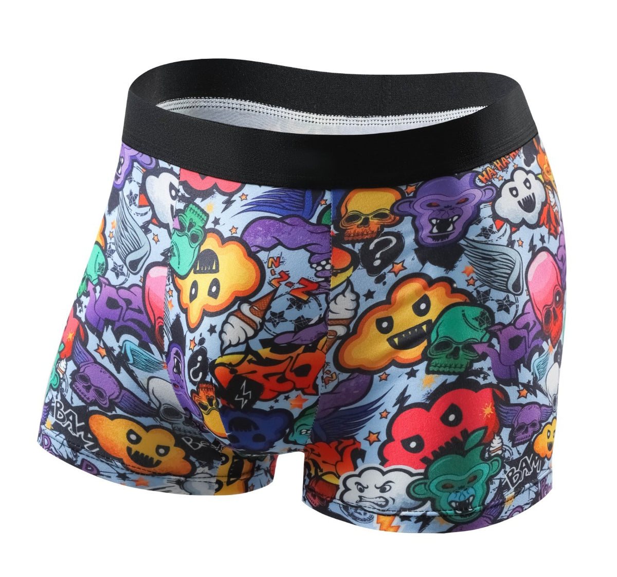 Men's Trendy Boxer Briefs from Foreign Trade Source Factory, Sexy Mid-Rise Breathable Boxer Shorts in Stock