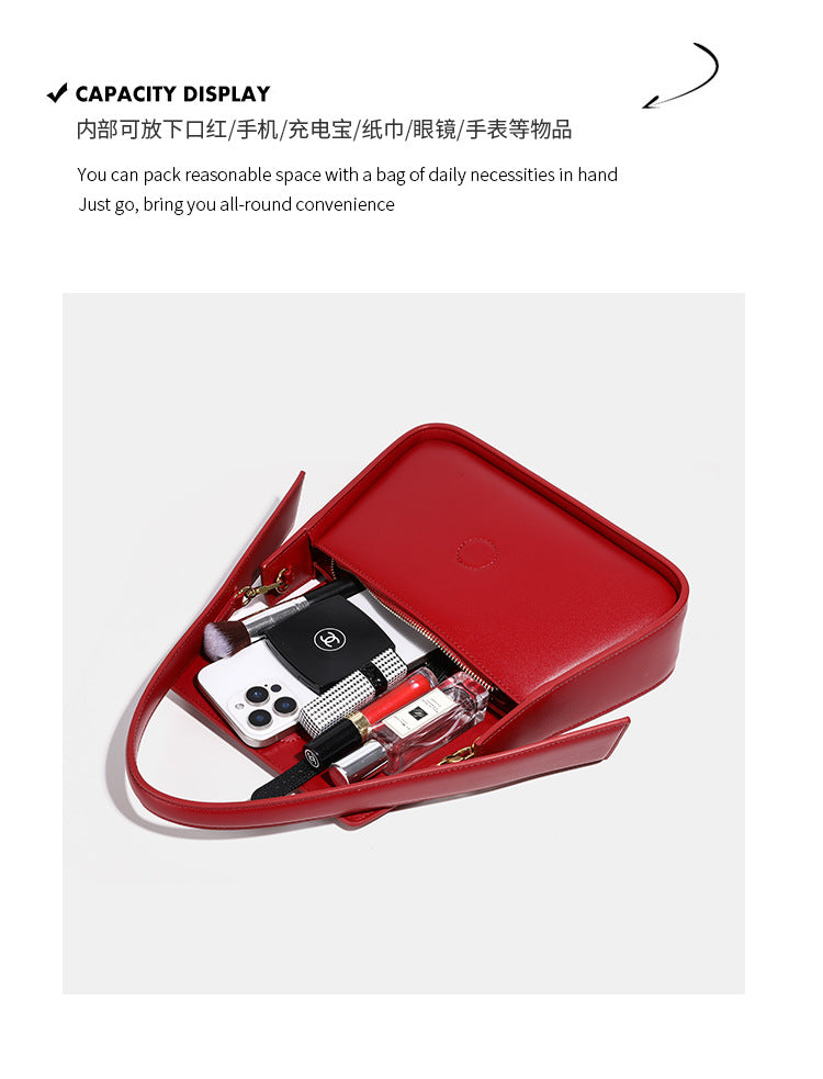 Bolso de Novia Rojo Estilo Lujo