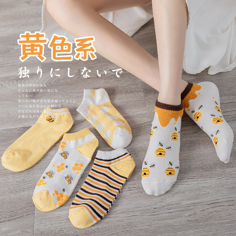 One-Piece Drop-Shipping Men's and Women's Four-Season Anti-Odor and Sweat-Absorbent Short Socks Disposable Socks Men's Welfare Cotton Socks