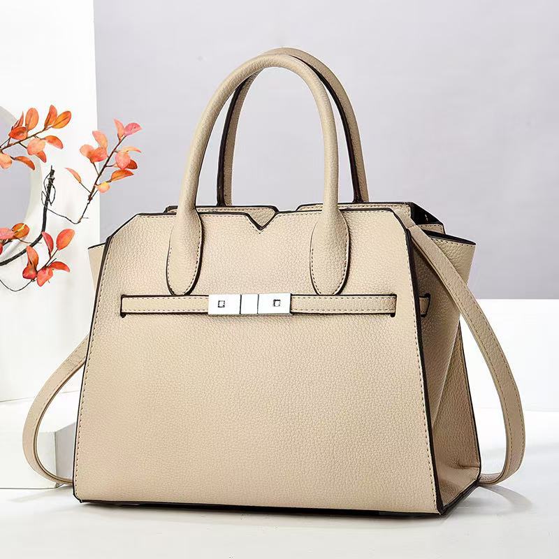 Ready-Made Lock Women's Bags, Fashionable Women's Bags, Large-Capacity Shoulder Crossbody Bags, High-End Handbags for Women