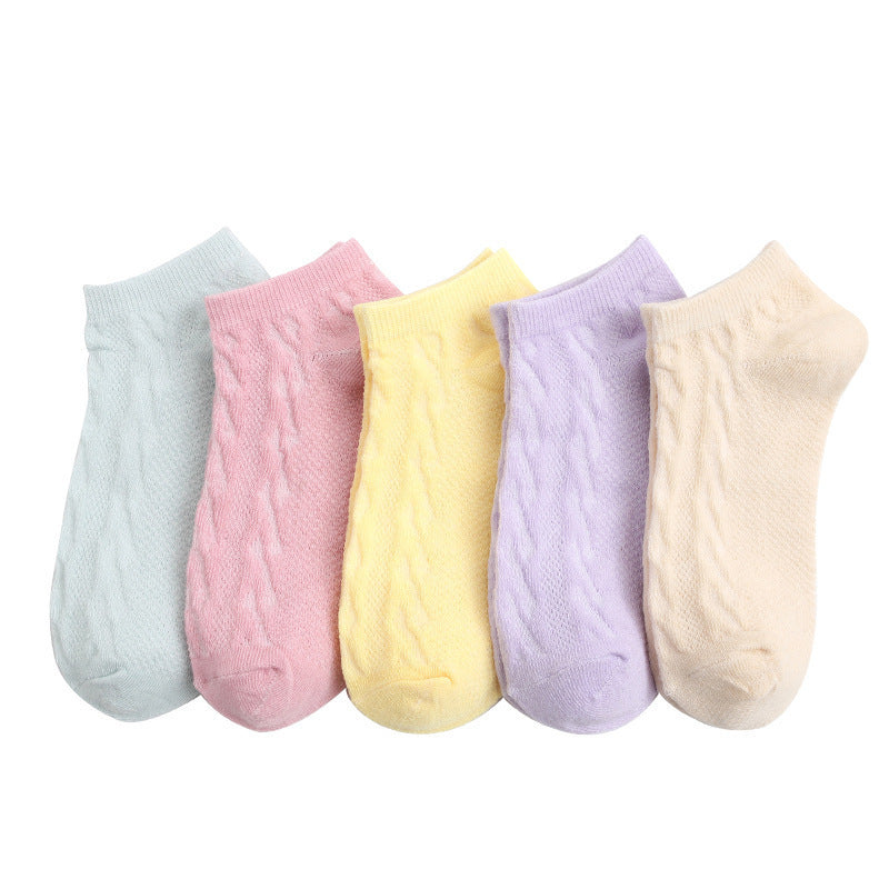One-Piece Drop-Shipping Men's and Women's Four-Season Anti-Odor and Sweat-Absorbent Short Socks Disposable Socks Men's Welfare Cotton Socks