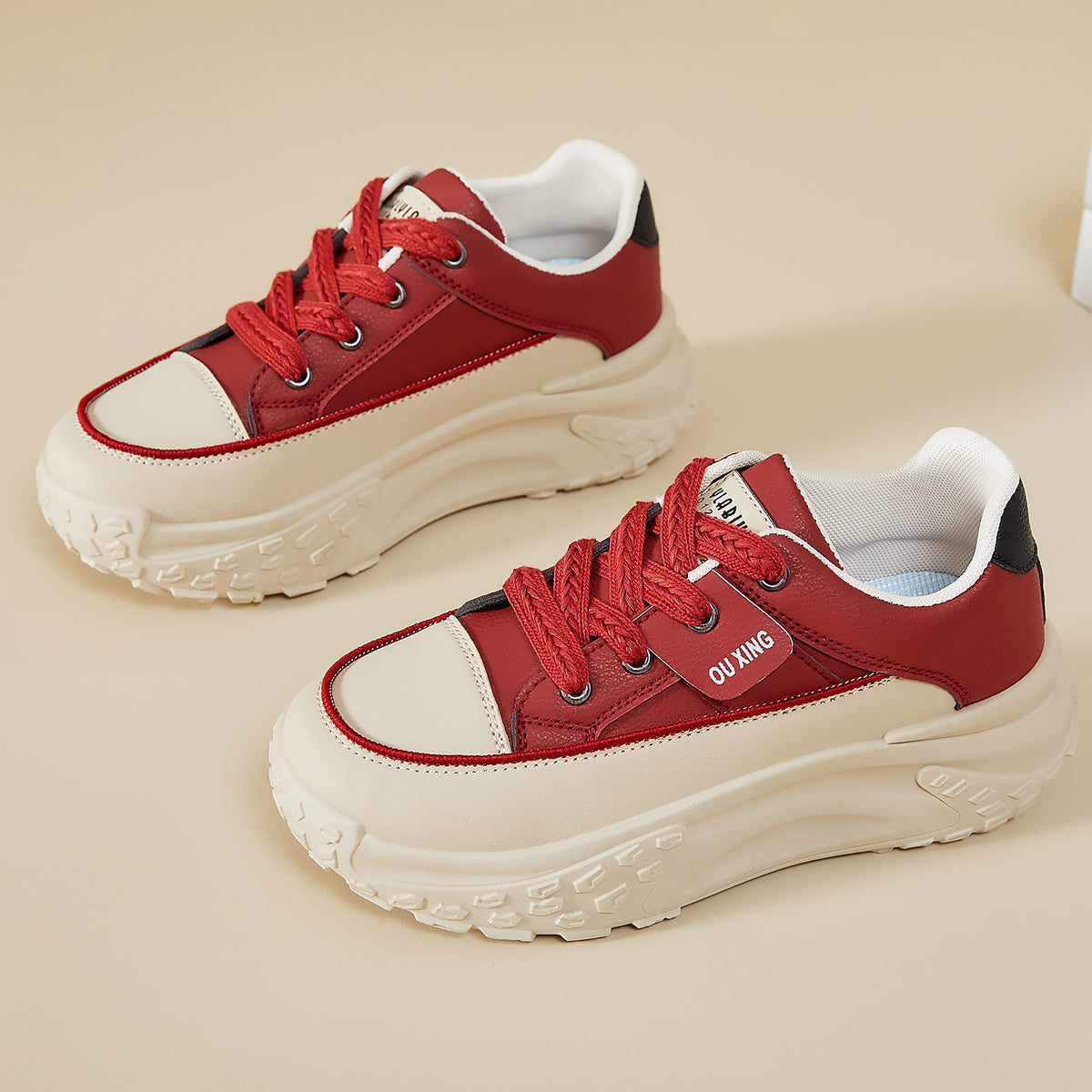 Women's Spring Shoes, Height-Increasing Shoes, Versatile Fashionable Canvas Shoes, Thick-Soled Shoes, Soft-Soled Comfortable Single Shoes, Trendy Casual Shoes