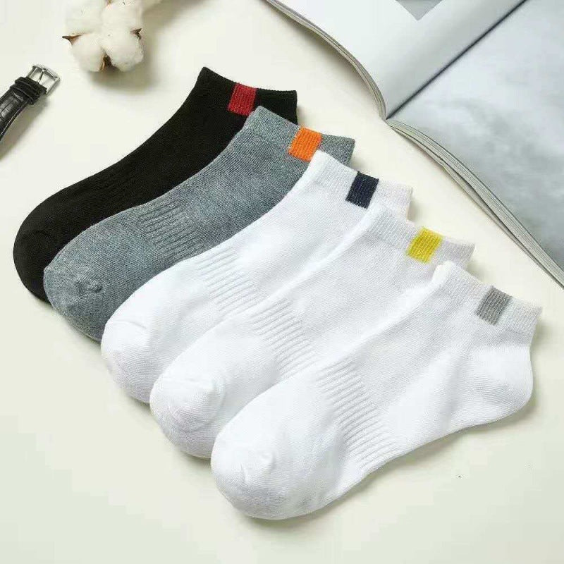One-Piece Drop-Shipping Men's and Women's Four-Season Anti-Odor and Sweat-Absorbent Short Socks Disposable Socks Men's Welfare Cotton Socks