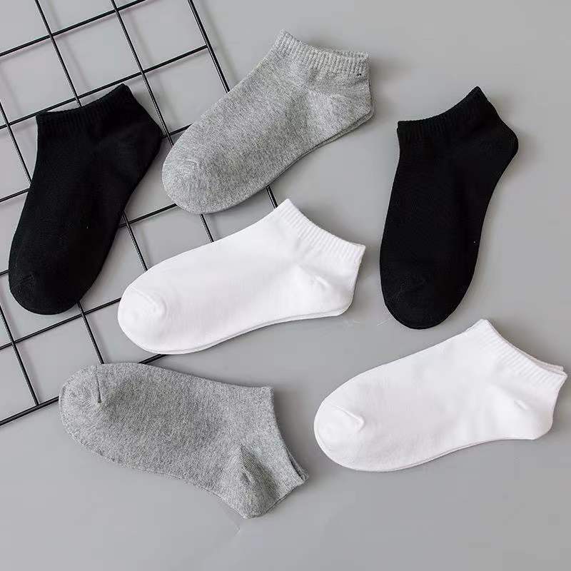 One-Piece Drop-Shipping Men's and Women's Four-Season Anti-Odor and Sweat-Absorbent Short Socks Disposable Socks Men's Welfare Cotton Socks