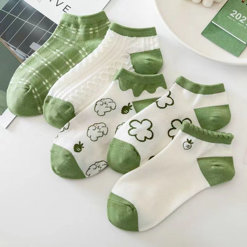 One-Piece Drop-Shipping Men's and Women's Four-Season Anti-Odor and Sweat-Absorbent Short Socks Disposable Socks Men's Welfare Cotton Socks