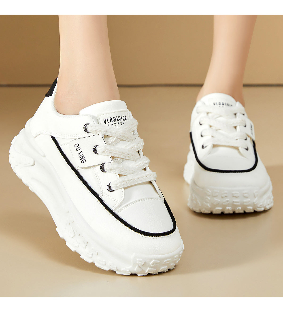 Women's Spring Shoes, Height-Increasing Shoes, Versatile Fashionable Canvas Shoes, Thick-Soled Shoes, Soft-Soled Comfortable Single Shoes, Trendy Casual Shoes