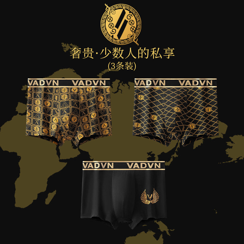 Single Special Men's Underwear Modale Cotton plus size Pants Men's Trendy Thin Youth Boxer Shorts