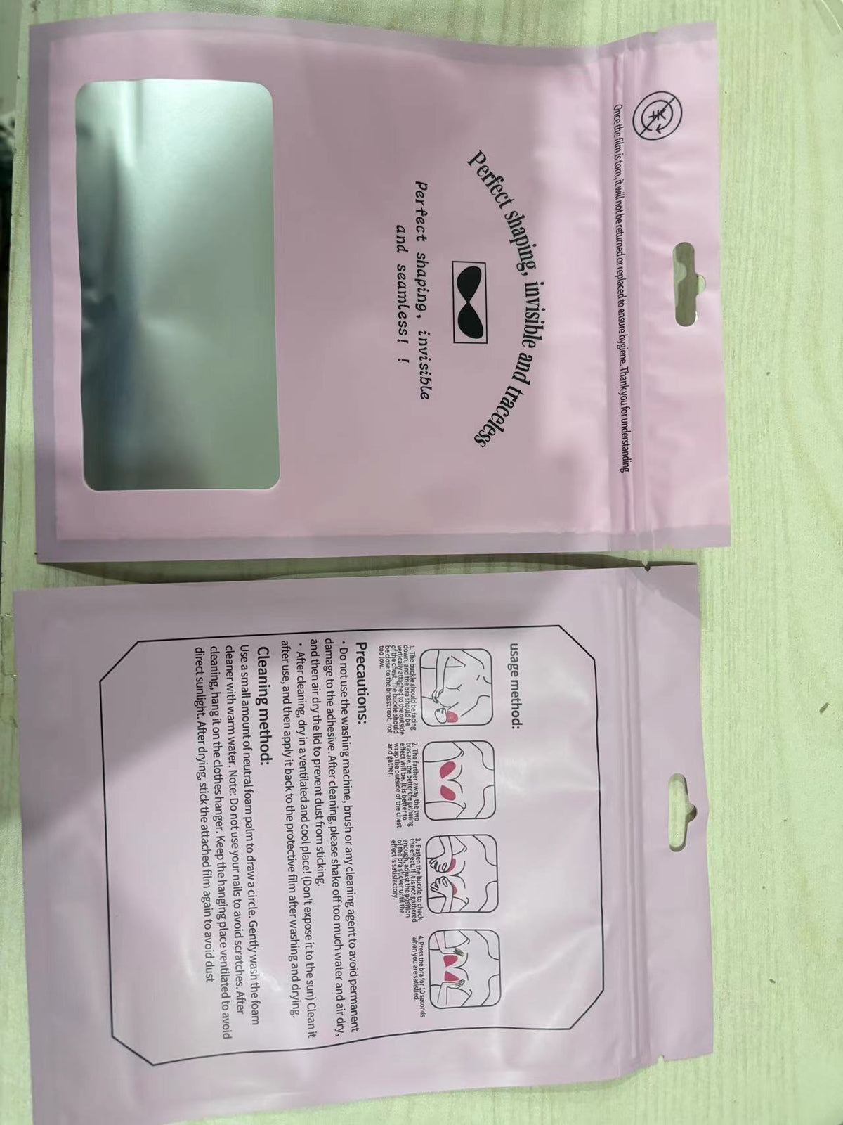 Fashionable New Style Silicone Breast Pads, Enhancing and Thickening, Transparent Bra Pads, Silicone Bra