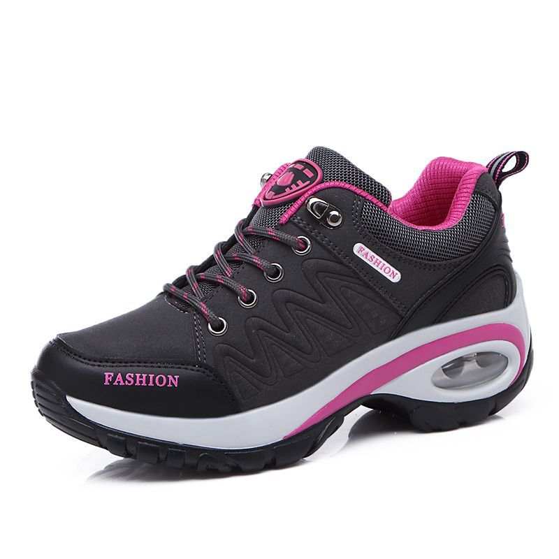 Outdoor Air-Cushion Shoes, Running and Hiking Shoes, Heightening Soft-Soled Shock-Absorbing Mom's Shoes, Sports Versatile Thick-Soled Casual Shoes, Women's Shoes