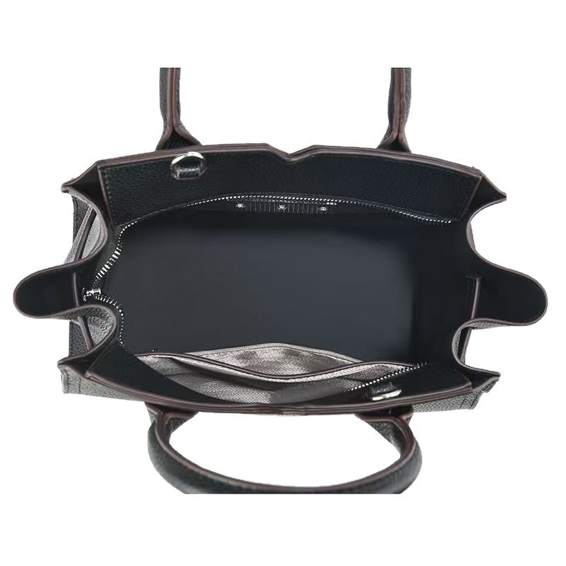 Ready-Made Lock Women's Bags, Fashionable Women's Bags, Large-Capacity Shoulder Crossbody Bags, High-End Handbags for Women