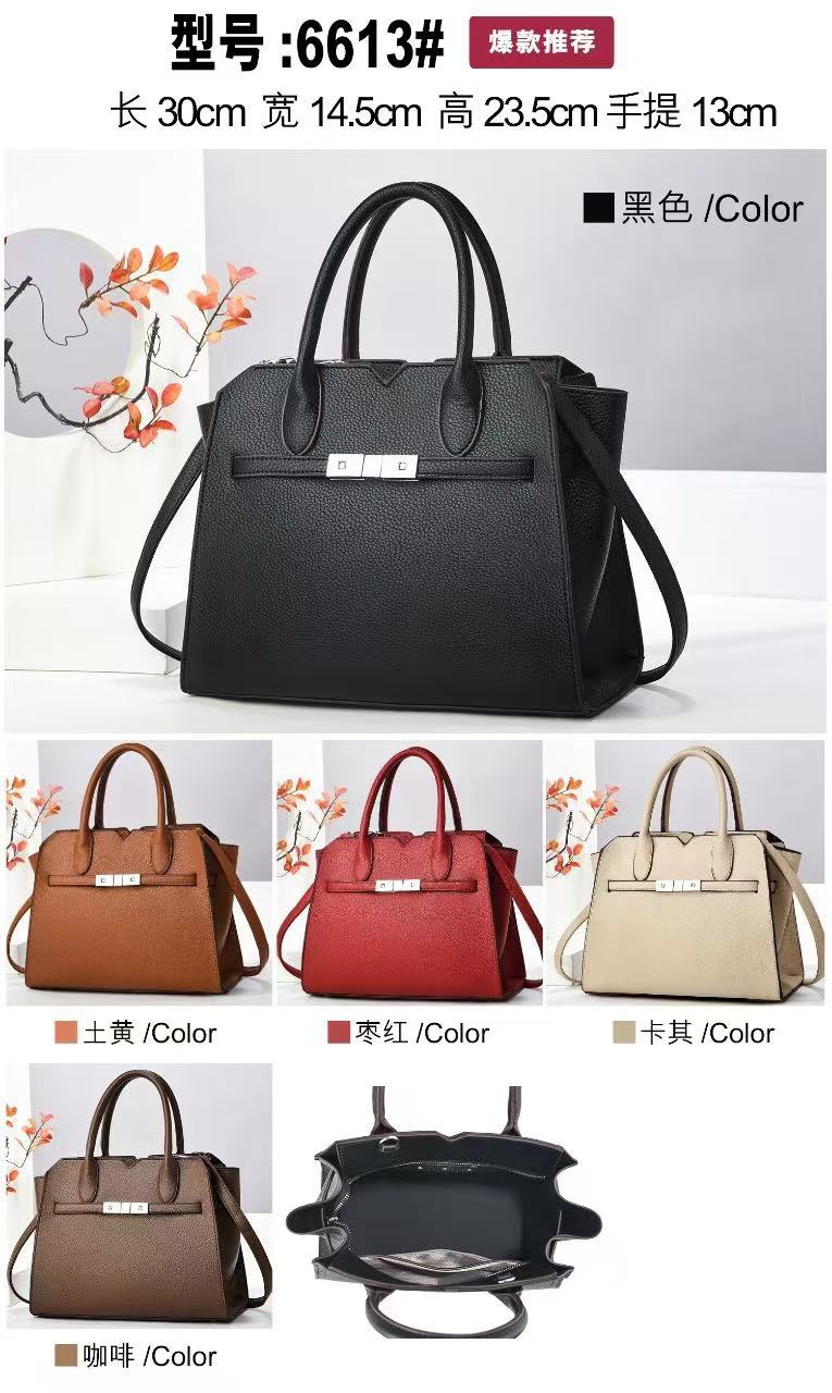 Bolso de Hombro de Gran Capacidad con Cierre